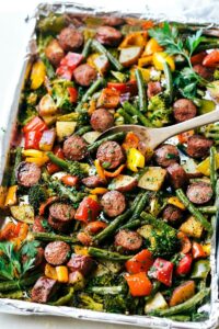 one-pan-healthy-sausage-and-roasted-veggies-from-chelseasmessyapron-com